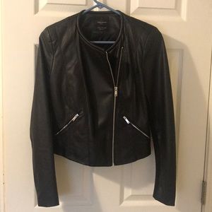 Black “leather” jacket from Zara